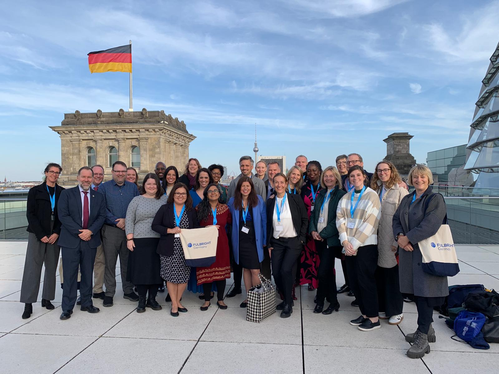 Group photo of Fulbright Germany