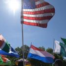 Parade of flags