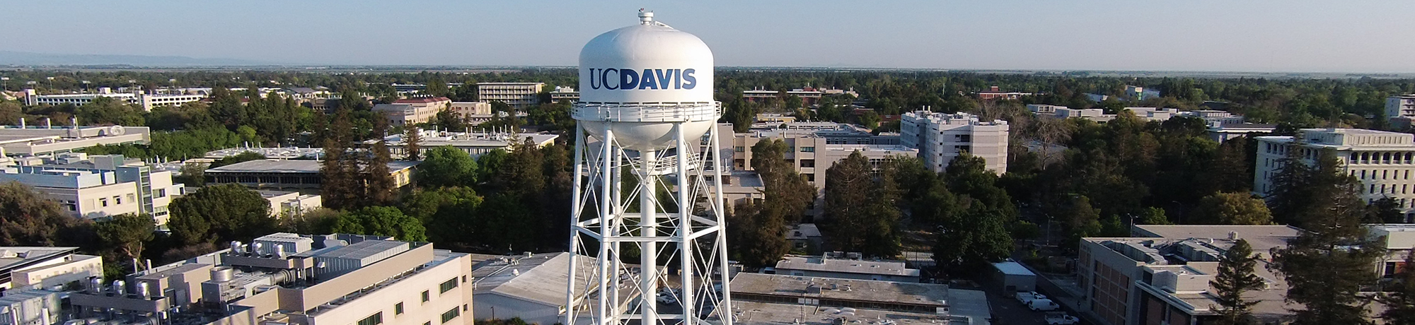 aerial view of davis 