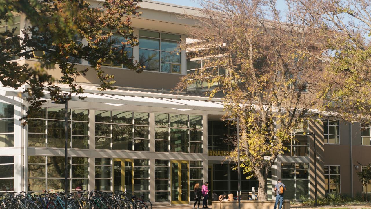 Exterior of International Center