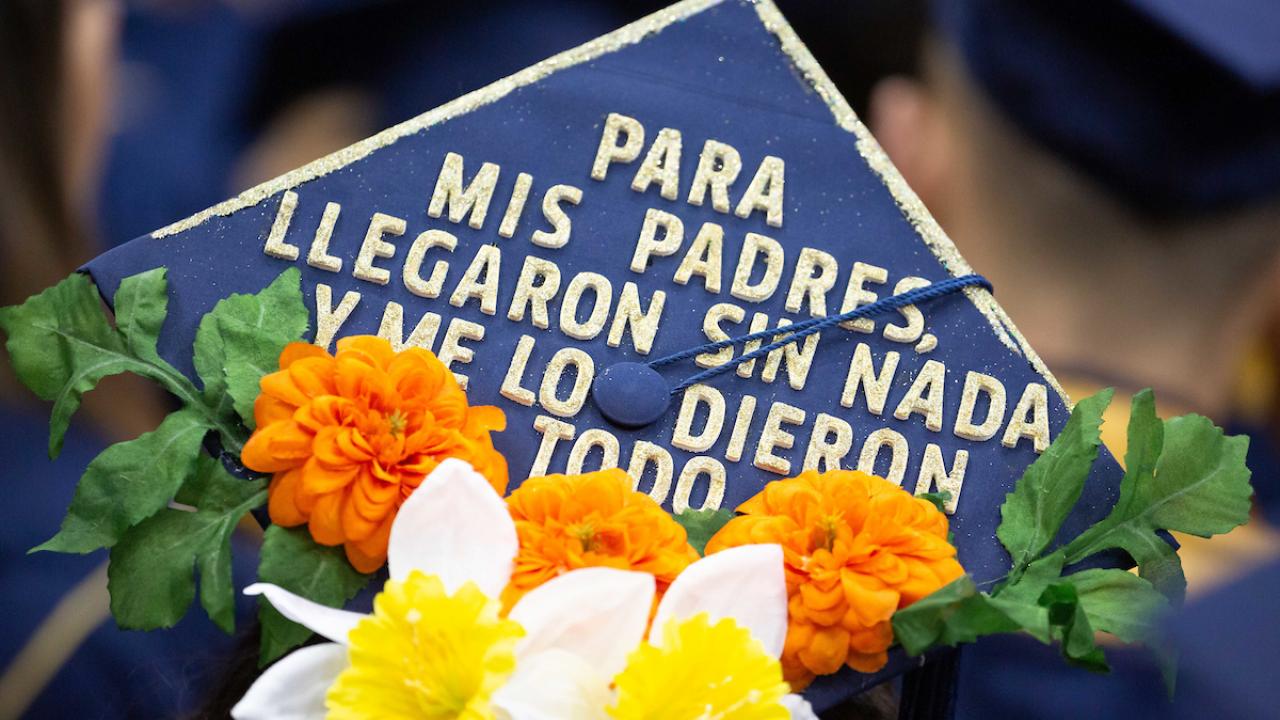 Graduation mortarboard