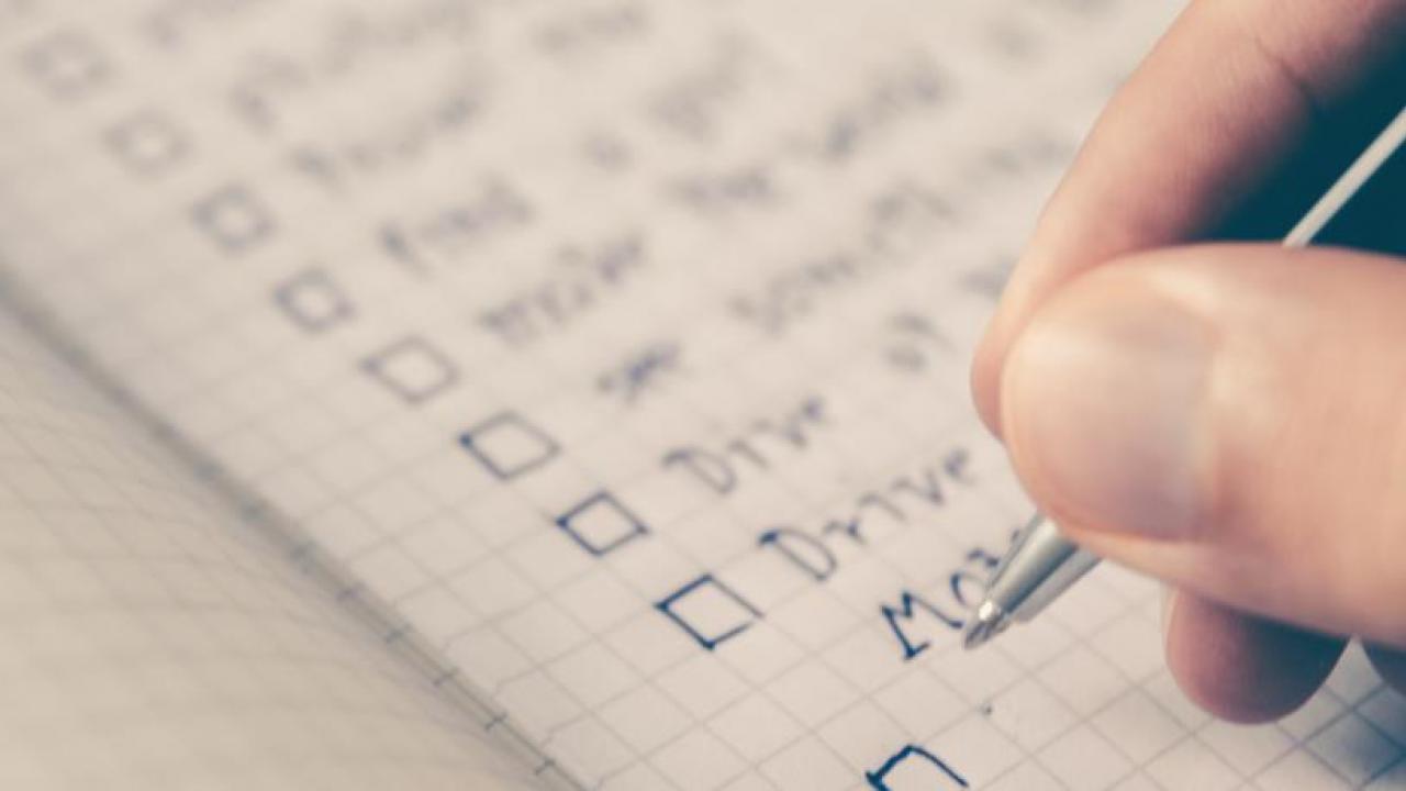 Checklist