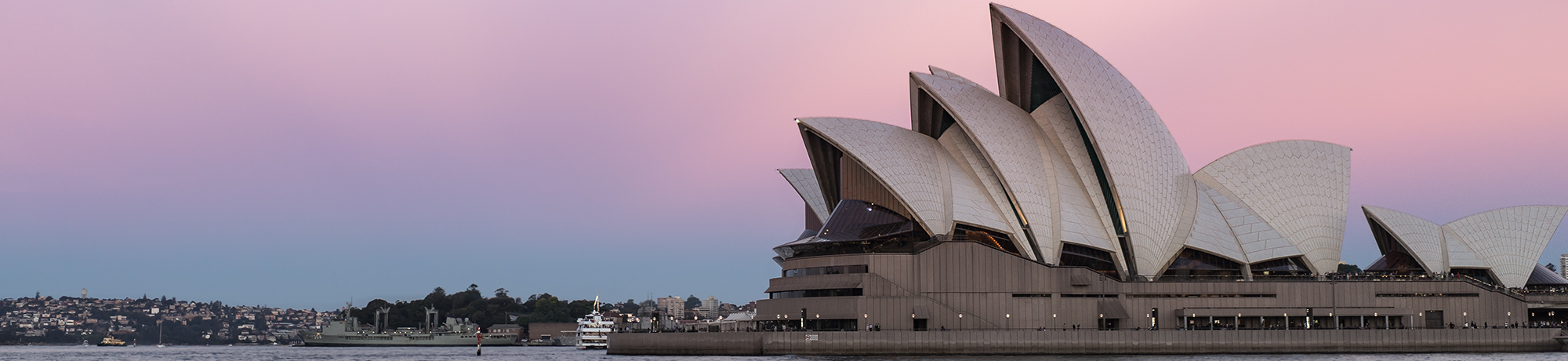 Sydney Opera House at sunset 