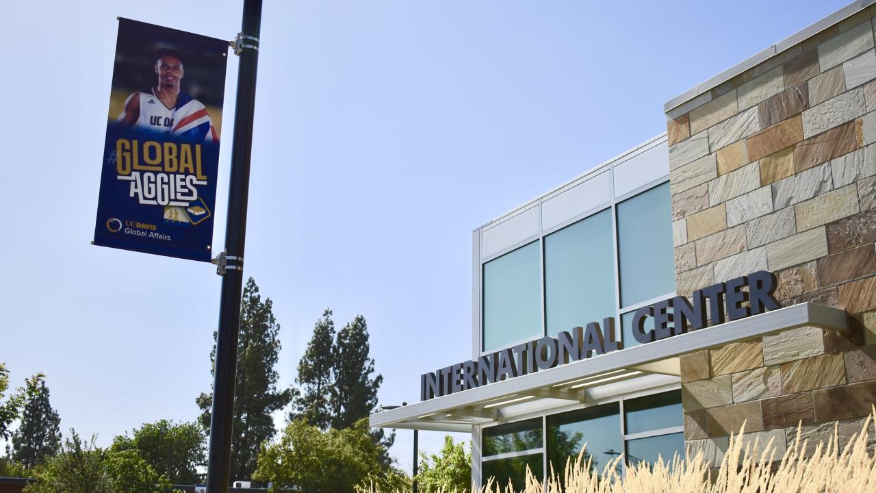 International Center in sunlight